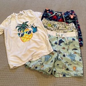 Gap Boys Swim Bundle Size 4/5